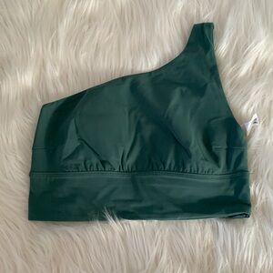 Lululemon Asymmetrical Bra Teal Size 8
